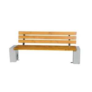 Ławka z betonu archit. 200×45 wys. 80