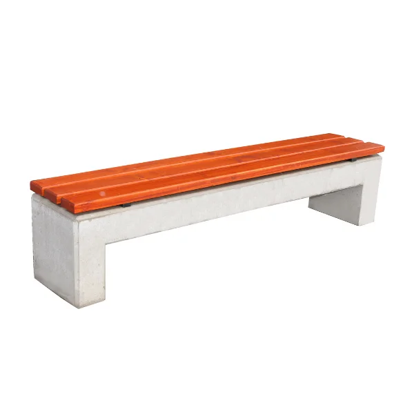 Ławka z betonu archit. 200×40 wys. 46