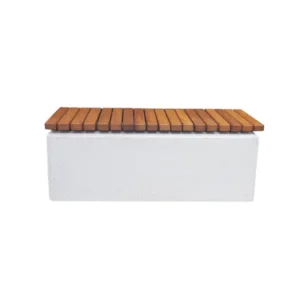 Ławka z betonu archit. 100×50 wys. 48